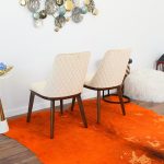 Clove Beige Velvet Dining Chair (Set Of 2) - Image 2