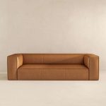 Colton  Tan Leather Sofa - Image 3
