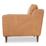 Cooper Tan Leather Lounge Chair - Image 4
