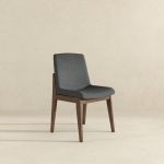 Crystal Dark Grey Fabric Dining Chair (Set Of 2) - Image 4