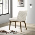Daley White Fabric Dining Chair (Set Of 2) - Image 5
