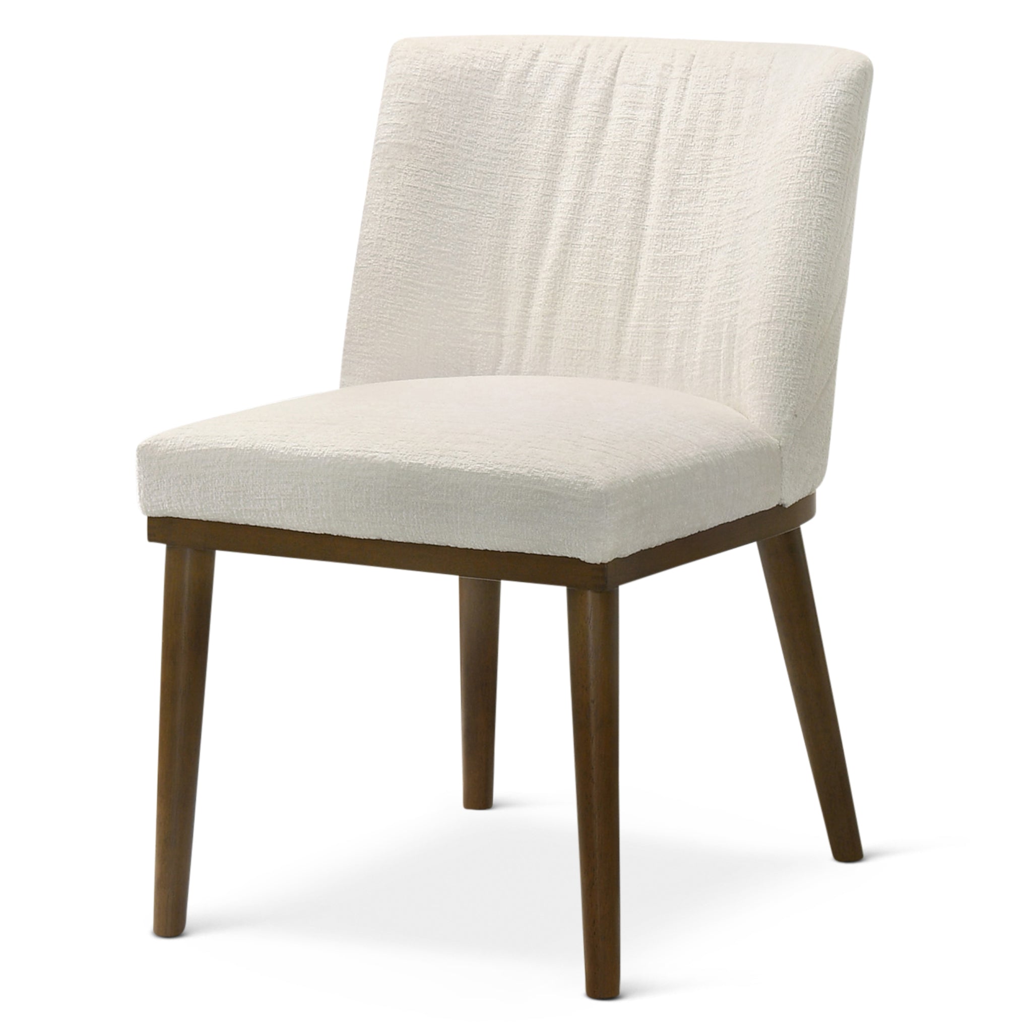 Daley White Fabric Dining Chair (Set Of 2) Daley White Fabric Dining Chair (Set Of 2)