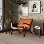 Daniel  Leather Arm Chair - Image 3