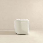 Delaney  Cream Boucle Swivel Chair - Image 4