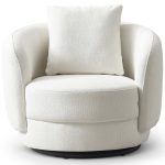 Dylan Boucle Lounge Chair - Image 3