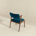 Edwin Teal Velvet Dining Chair (Set Of 2) - Image 3
