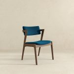 Edwin Teal Velvet Dining Chair (Set Of 2) - Image 5
