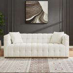 Eleanor  Sofa Beige Boucle - Image 5