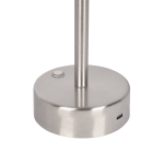 Elegance Rechargeable LED Table Lamp Brushed Nickel LED Touch Switch - Image 5