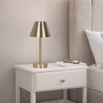 Elegance Rechargeable LED Table Lamp Plated Brass LED Touch Switch - Image 2