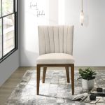 Elmwood Beige Fabric Dining Chair (Set Of 2) - Image 2