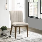 Elmwood Beige Fabric Dining Chair (Set Of 2) - Image 3