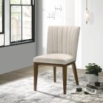 Elmwood Beige Fabric Dining Chair (Set Of 2) - Image 4