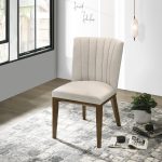 Elmwood Beige Fabric Dining Chair (Set Of 2) - Image 5