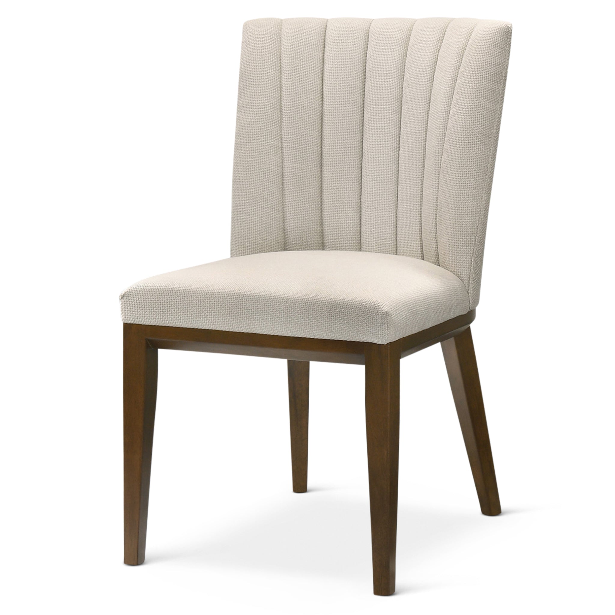 Elmwood Beige Fabric Dining Chair (Set Of 2) Elmwood Beige Fabric Dining Chair (Set Of 2)