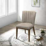 Elmwood Cream Fabric Dining Chair (Set Of 2) - Image 4
