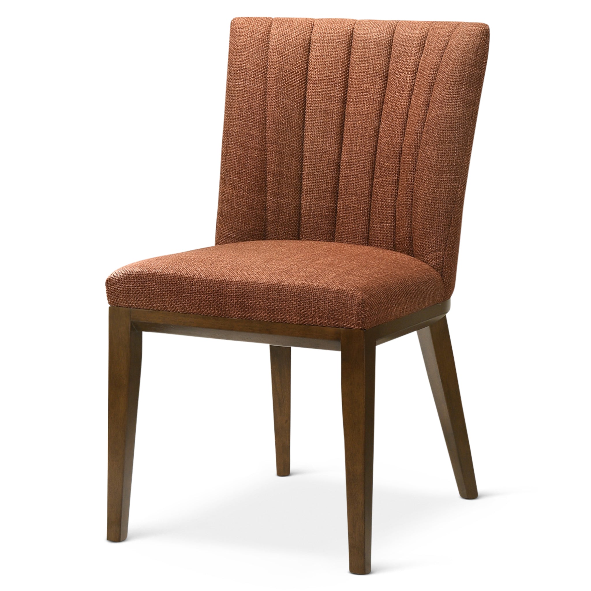 Elmwood Orange Fabric Dining Chair (Set Of 2) Elmwood Orange Fabric Dining Chair (Set Of 2)