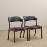 Enzo Black Leather Dining Chair (Set Of 2) - Image 4