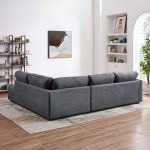 Glander  Cozy Sectional Sofa Left Facing - Image 4