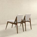 Grivelle Cream Fabric Dining Chair (Set Of 2) - Image 5