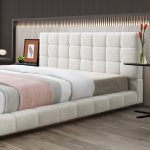 Hudson Ivory Boucle King Bed - Image 4