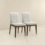 Ines White Boucle Dining Chair (Set Of 2) - Image 3