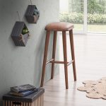 Jason  PU Leather Bar Stool - Image 2