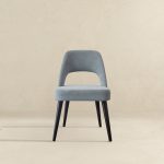 Juliana Mid Century Modern Grey Fabric Dining Chair (Set Of 2) - Image 2