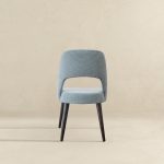Juliana Mid Century Modern Grey Fabric Dining Chair (Set Of 2) - Image 3