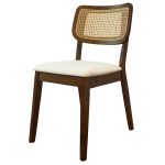 Kaden Cream Velvet Dining Chair (Set Of 2) - Image 3