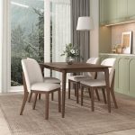 Kaitlyn  Beige Linen Dining Chair Set Of 2 - Image 2