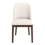 Kaitlyn  Beige Linen Dining Chair Set Of 2 - Image 3