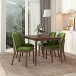 Kaitlyn Green Velvet Dining Chair Set Of 2 - Image 2