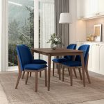 Kaitlyn  Navy Blue Velvet Dining Chair (Set Of 2) - Image 2