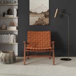 Kangley  Leather Arm Chair - Image 3
