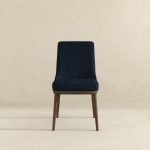Kate  Dark Blue Fabric Dining Chair (Set Of 2) - Image 4