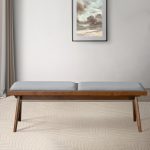 Keira Bench (Grey Fabric) - Image 4