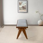 Keira Bench (Grey Fabric) - Image 5