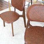 Kelsey Brown Leather Dining Chair (Set Of 2) - Image 4