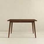 Levi Modern Style Solid Wood Rectangular Dining Kitchen Table 47" - Image 2