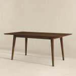 Levi Modern Style Solid Wood Rectangular Dining Kitchen Table 63" - Image 3