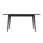 Levi Modern Style Solid Wood Rectangular Dining Kitchen Table 63" - Image 4
