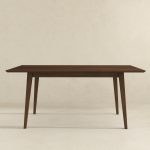 Levi Modern Style Solid Wood Rectangular Dining Kitchen Table 63" - Image 4