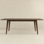 Levi Modern Style Solid Wood Rectangular Dining Kitchen Table 86" - Image 3