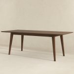 Levi Modern Style Solid Wood Rectangular Dining Kitchen Table 86" - Image 5