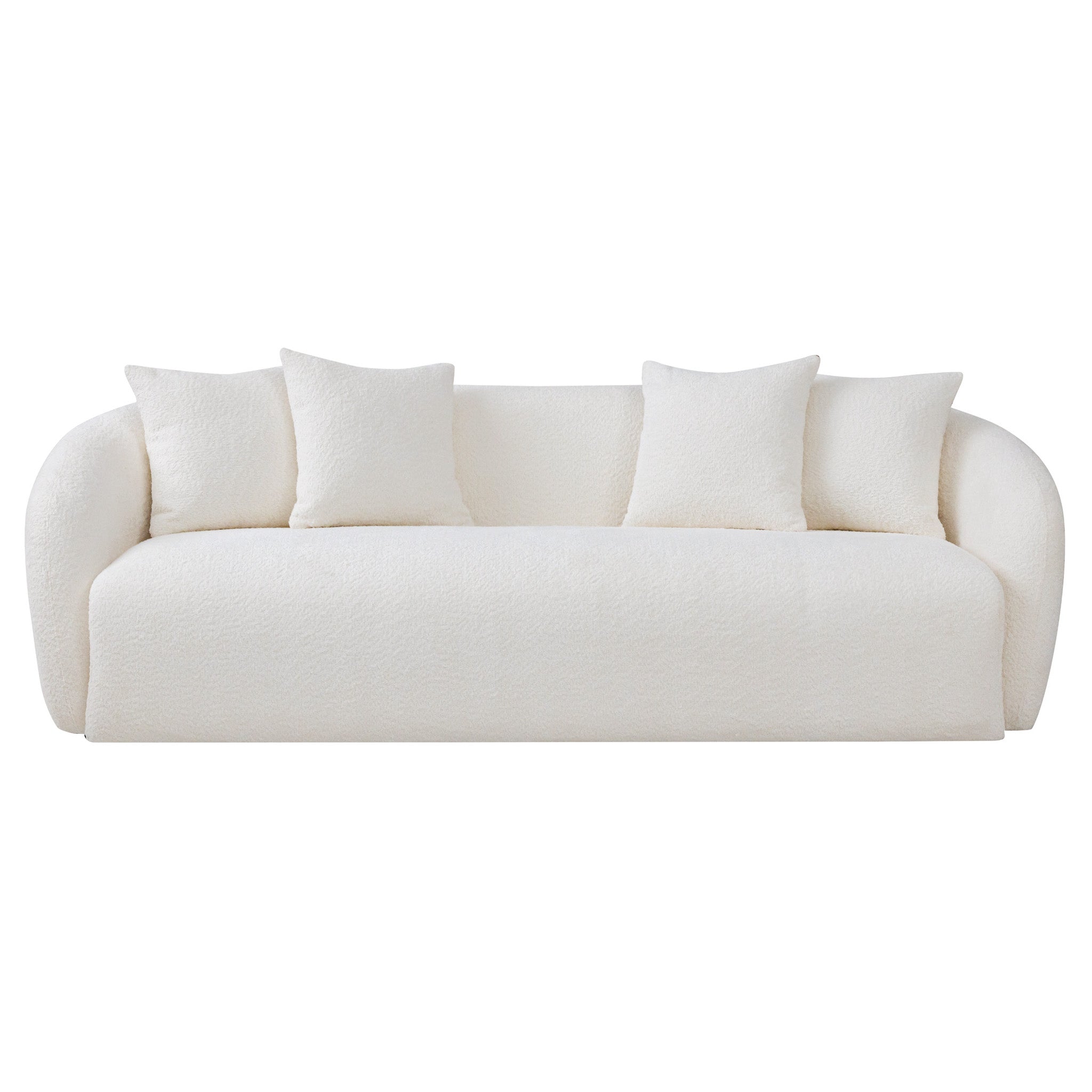 Linden Ivory Boucle Sofa Linden Ivory Boucle Sofa