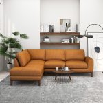 London  Leather Sectional Sofa Left Facing - Image 3
