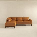 London  Leather Sectional Sofa Left Facing - Image 4