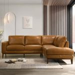 London  Leather Sectional Sofa Right Facing - Image 2