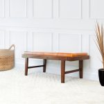 Maddox Bench (Tan Leather) - Image 4